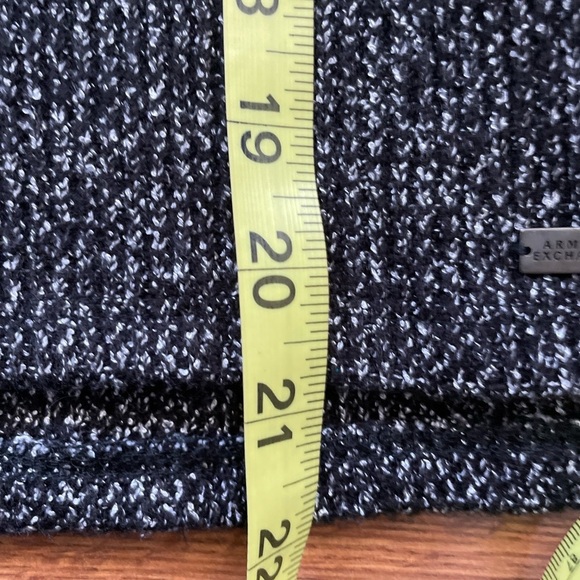 Armani Exchange Black Knit short sleeve blouse size XXS - Picture 5 of 7